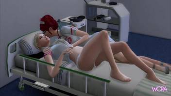 [TRAILER] Doctor kissing patient. Lesbian Sex in the Hospital